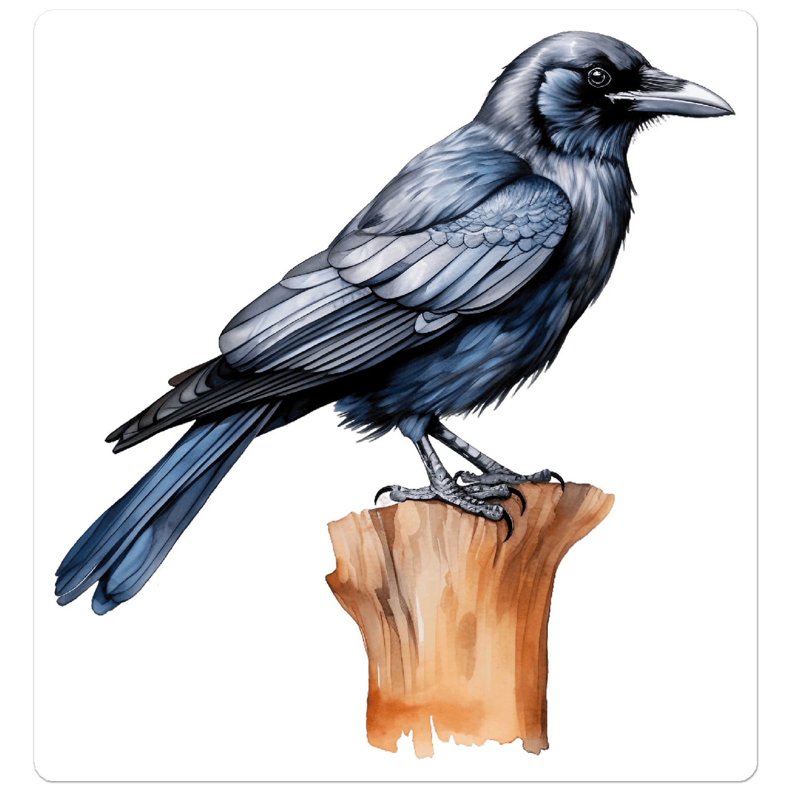Crow Raven Blackbird – Vinyl Decal Sticker – Car Window Laptop – ebn9725