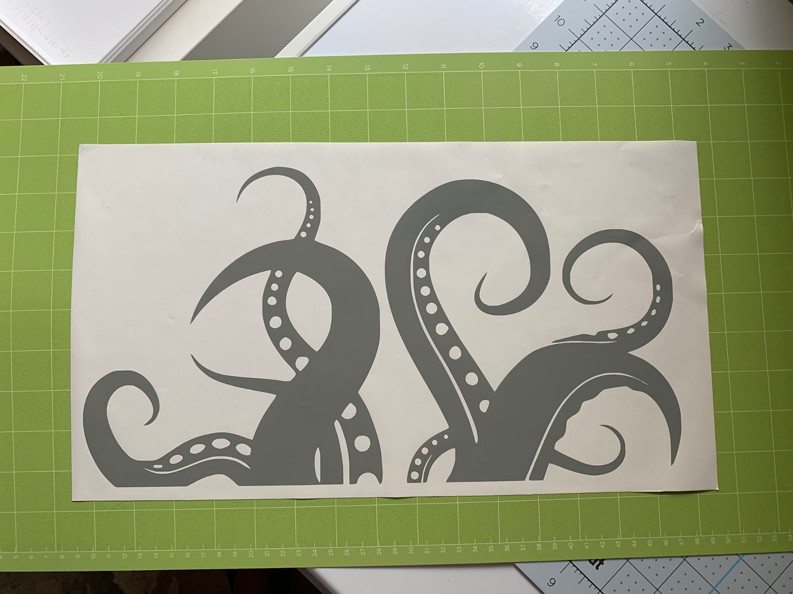 8" Kraken Octopus Tentacles Animal Vinyl Decal Sticker