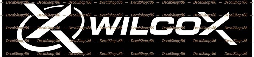 Wilcox Tactical Firearms – Hunting/Outdoors – Vinyl Die-Cut Peel N' Stick Decals