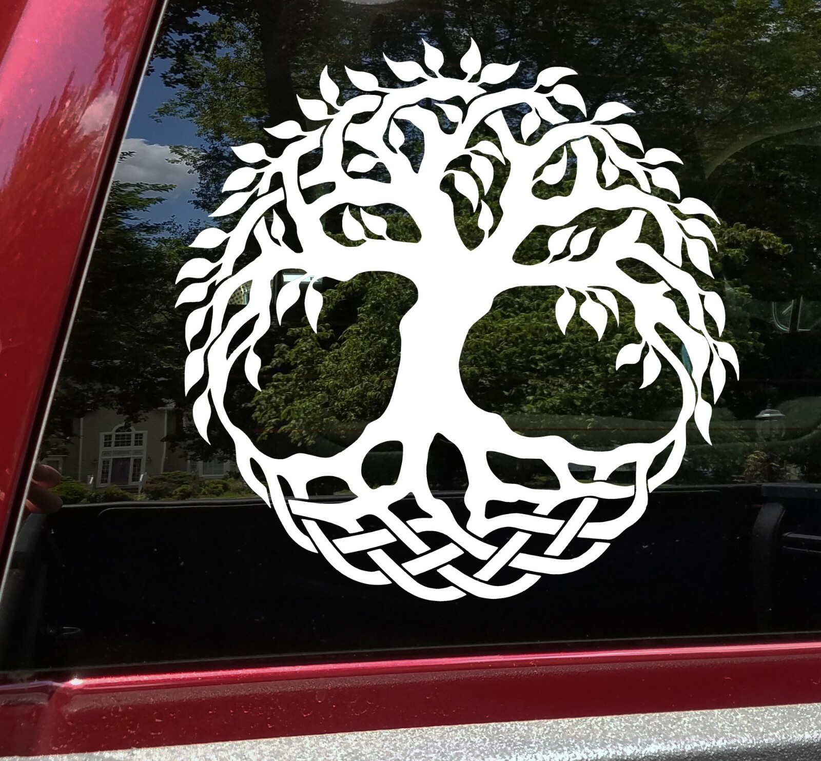 Tree of Life Yggdrasil Vinyl Decal – Norse Viking Mythology – Die Cut Sticker