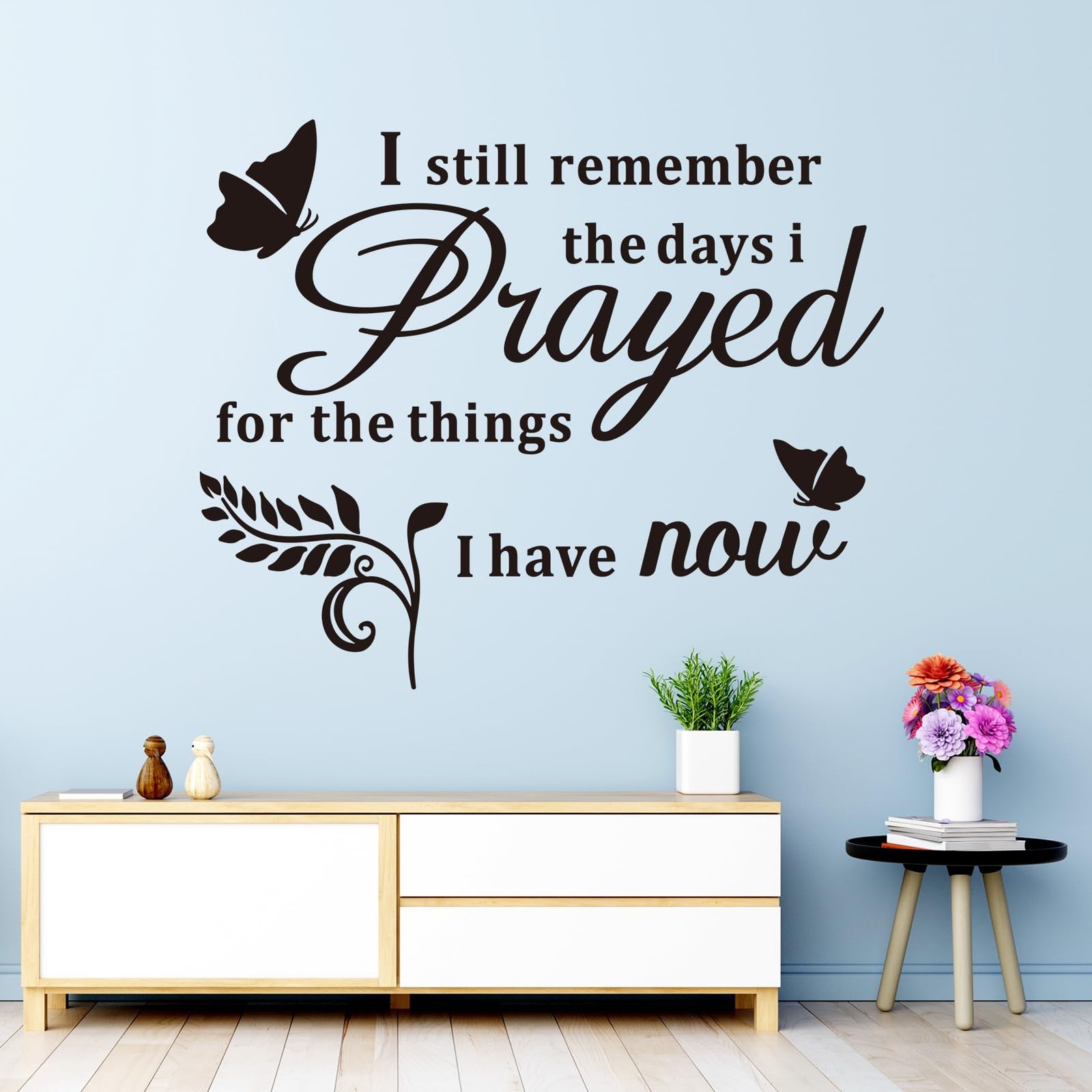 Inspirational Home Quotes Wall Decals: Family Vinyl Art Wall Stickers for Liv…