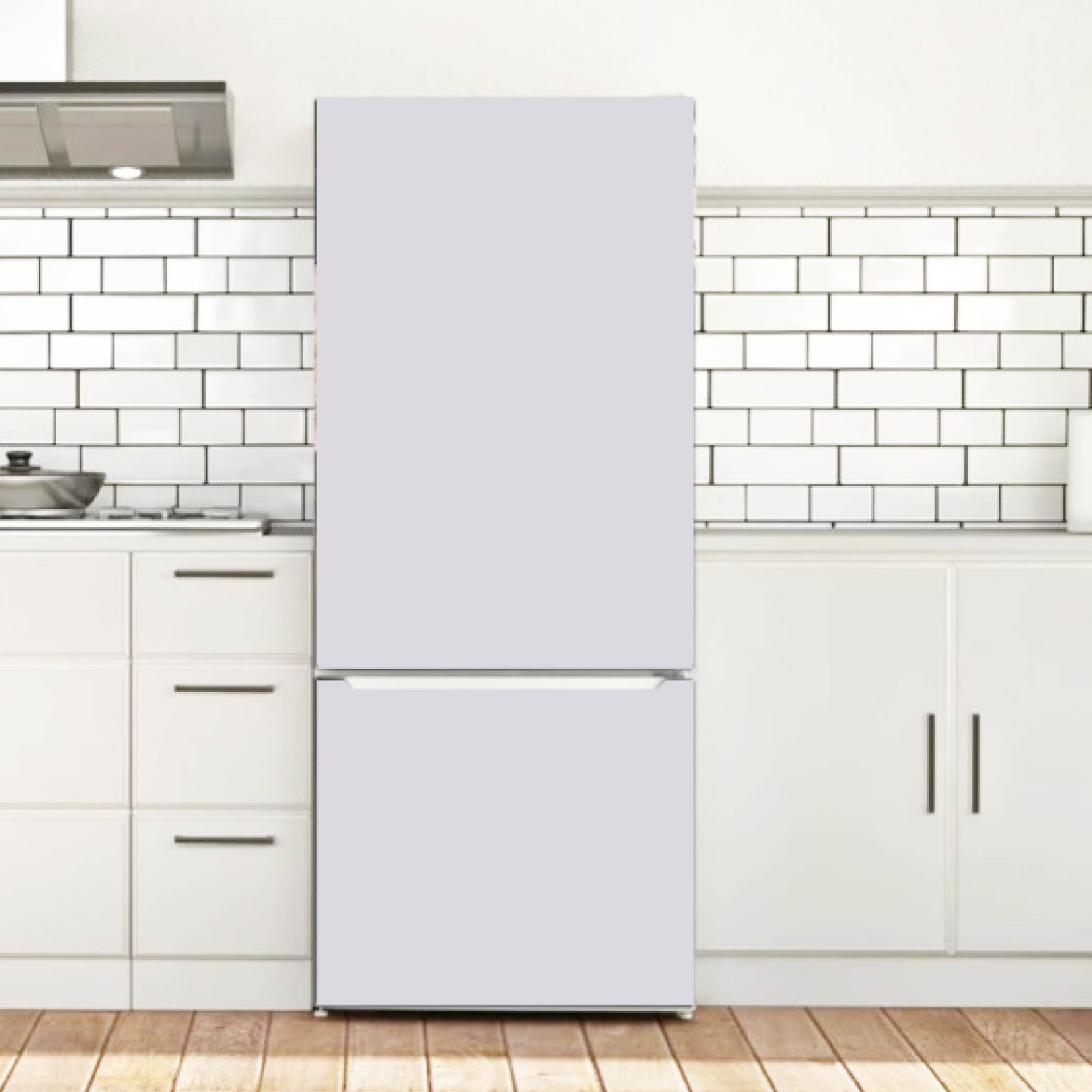 Solid Color Fridge Wrap Vinyl Refrigerator Cover Peel and Stick
