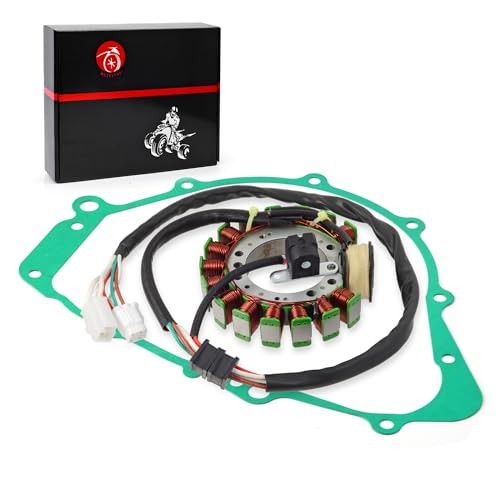 Yamaha Grizzly 600 YFM600FW 1998 Stator & Gasket 4WV-85510-00-00 4WV-15451