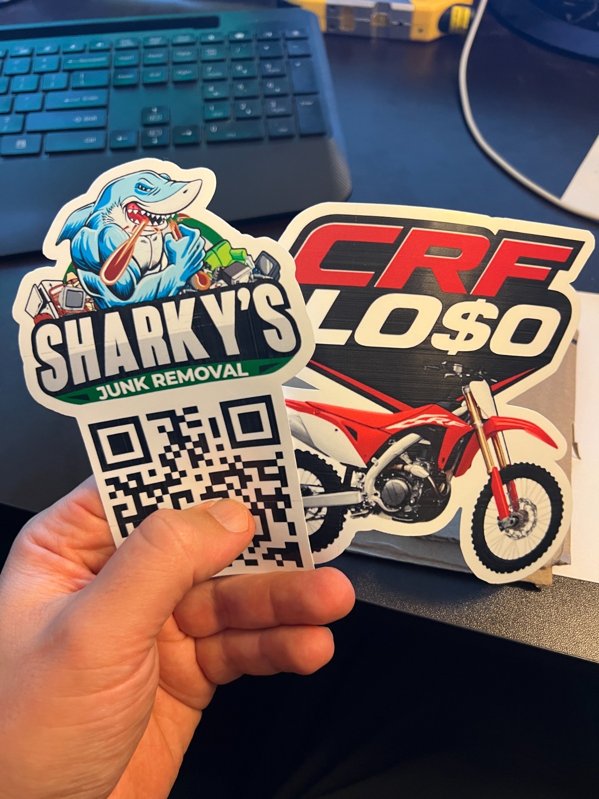 Custom Printed Stickers Vinyl Decals Waterproof Die Cut Matte Glossy Holo Logo