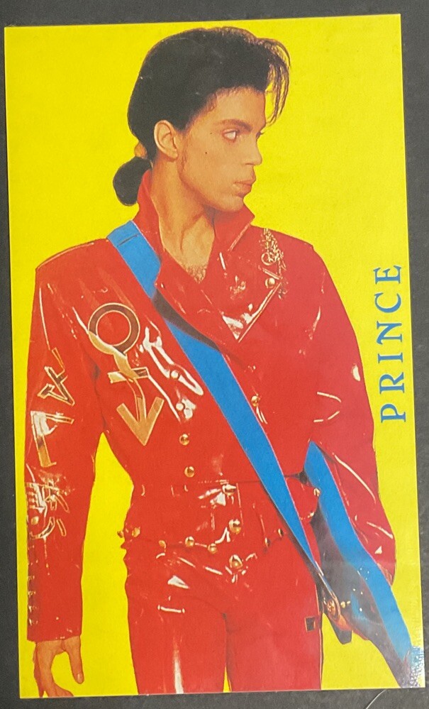 Prince – Original Glossy Sticker – 1990 Nude Tour – Vintage 3"x5" – Unused