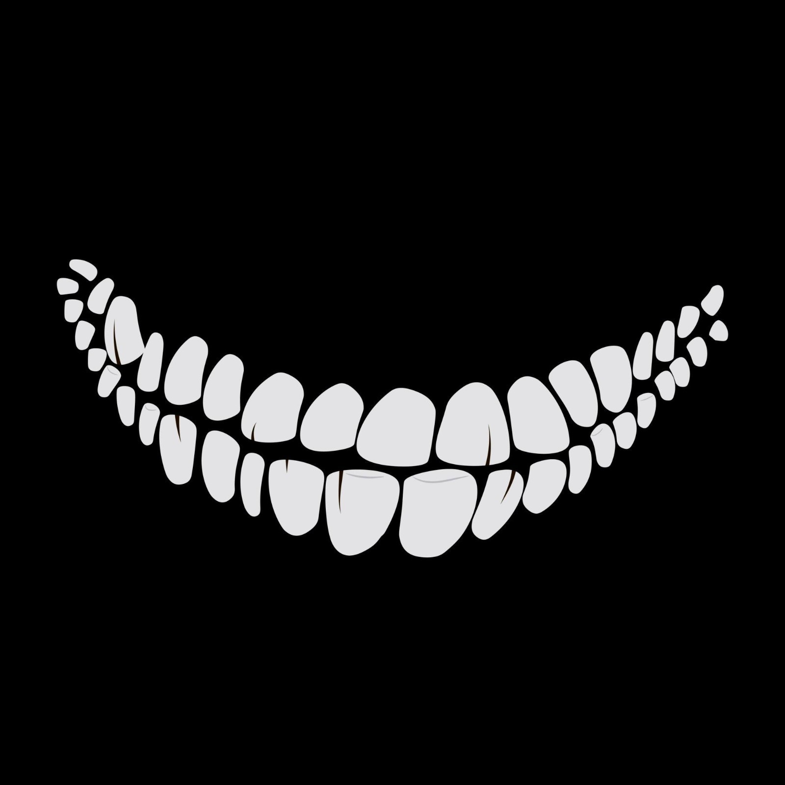 Wonderland Smile Vinyl Decal