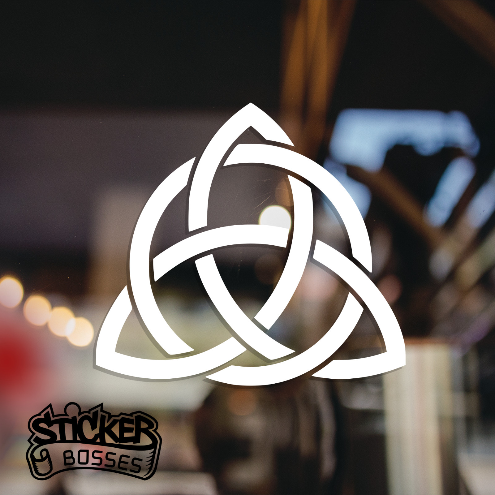Celtic Trinity Knot Triquetra Vinyl Decal Sticker Car Spiritual