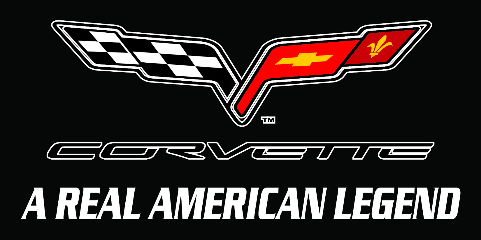 Corvette Banner Full Color Vinyl Garage Display Graphics Man Cave Chevy Classic
