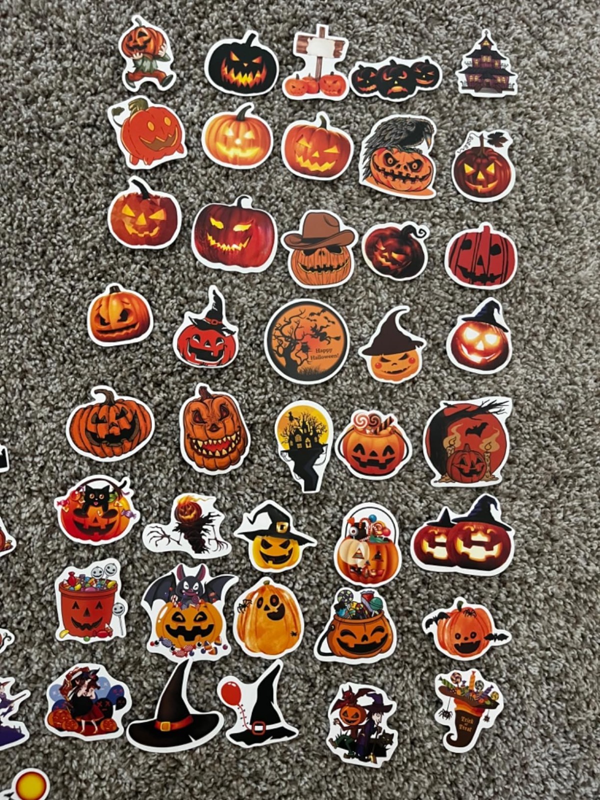 Halloween Mix Sticker Lot 100 Stickers Horror Kids To Adults Something For All!