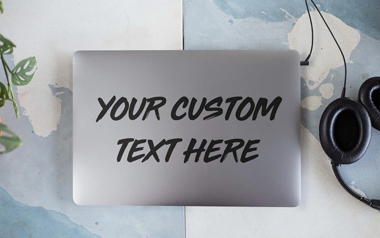 Design 6” Your Own Custom Vinyl Decal Sticker Letters Car , Cup, Laptop