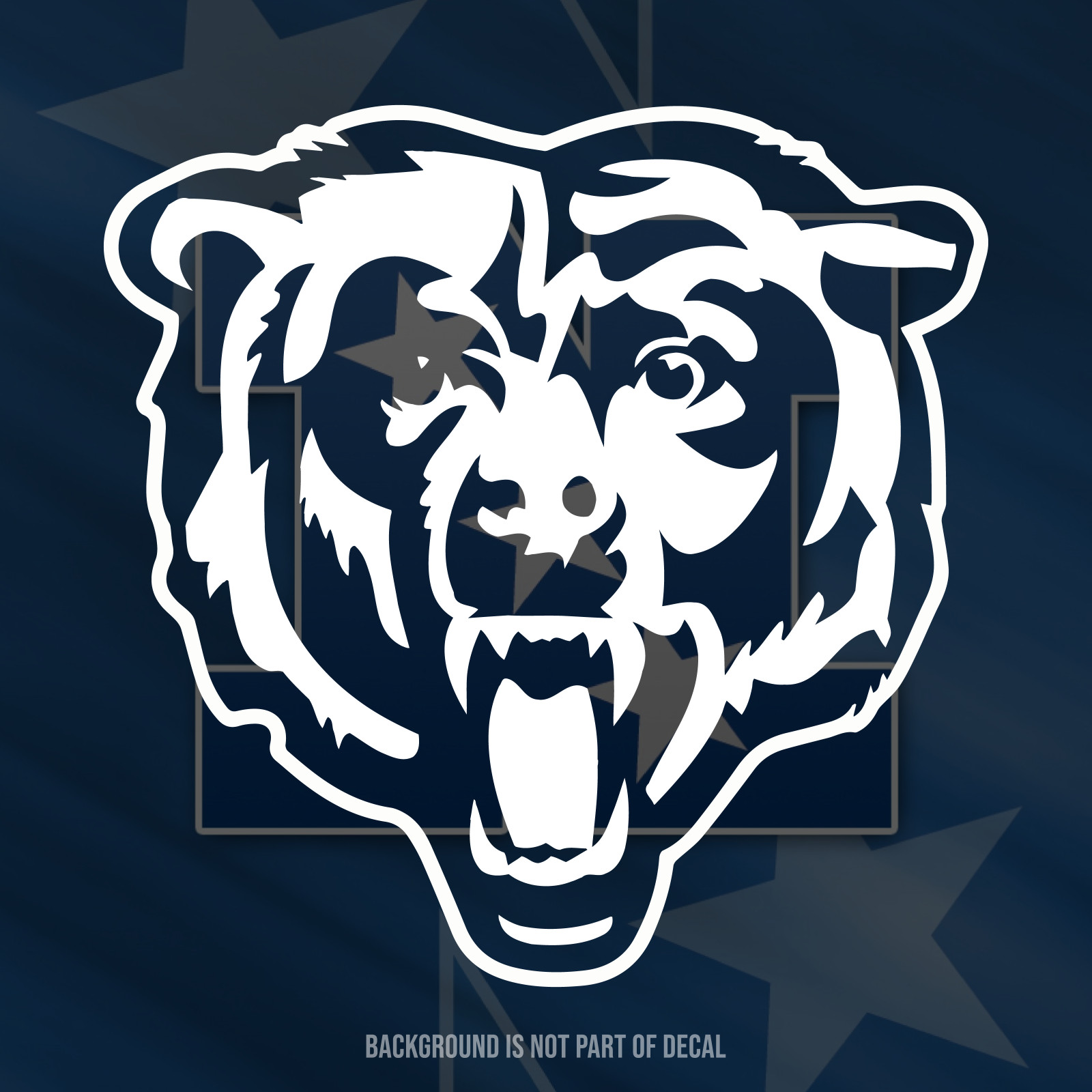Chicago Bears Vinyl Decal Sticker