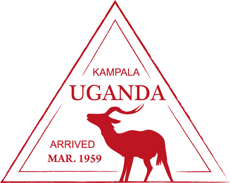 Arrived Uganda Triangle Car Bumper Sticker Decal