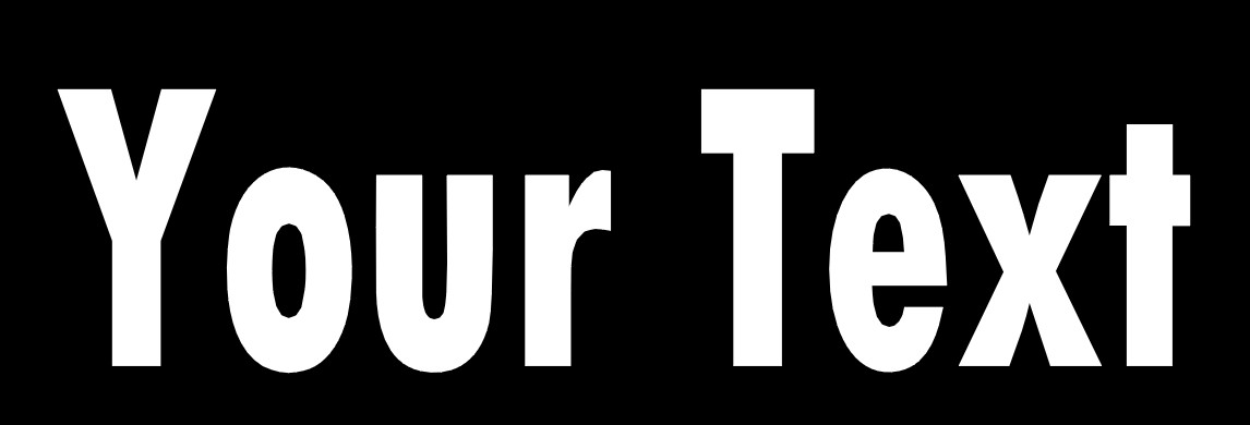 YOUR TEXT Vinyl Decal Sticker Car Window Bumper CUSTOM Personalized Lettering