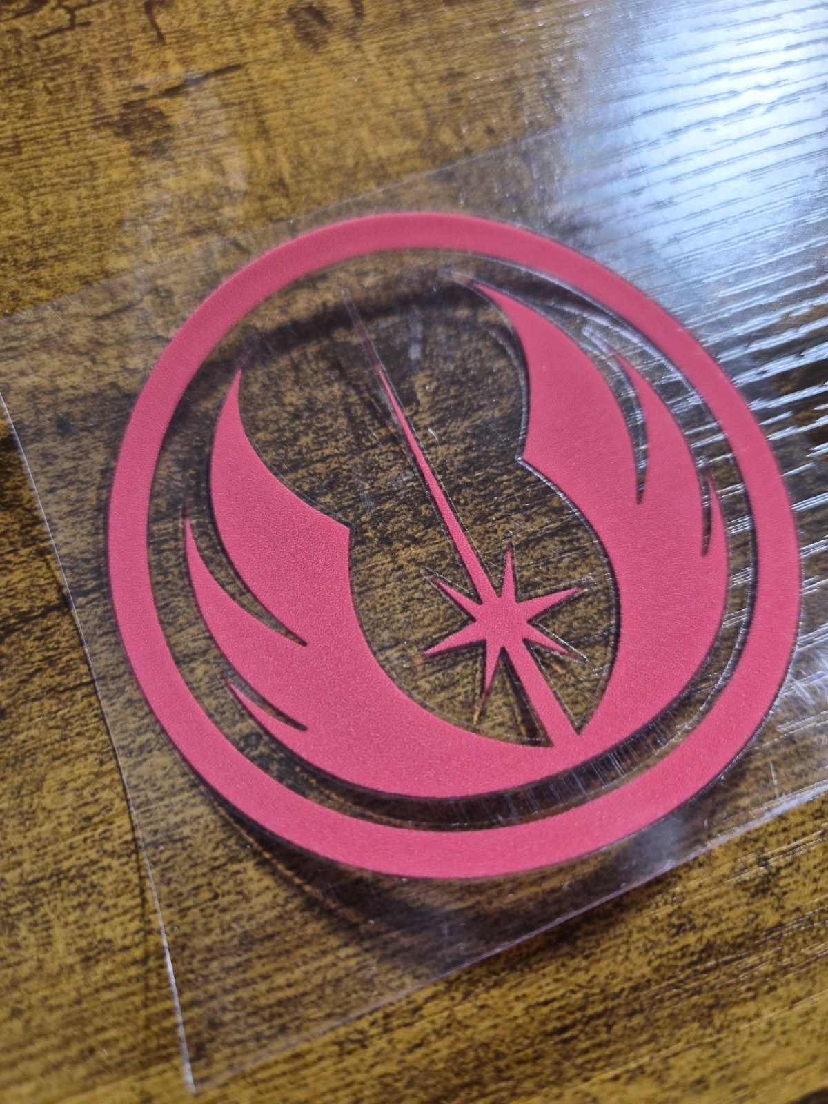 STAR WARS JEDI ORDER UV DTF Decal Sticker Waterproof USA NOT VINYL