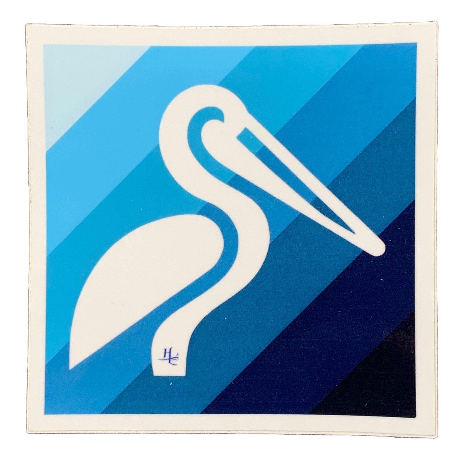 2-Pack Pelican & Tuna Fish Sticker Set – Large Vinyl Decals 4" x 4"