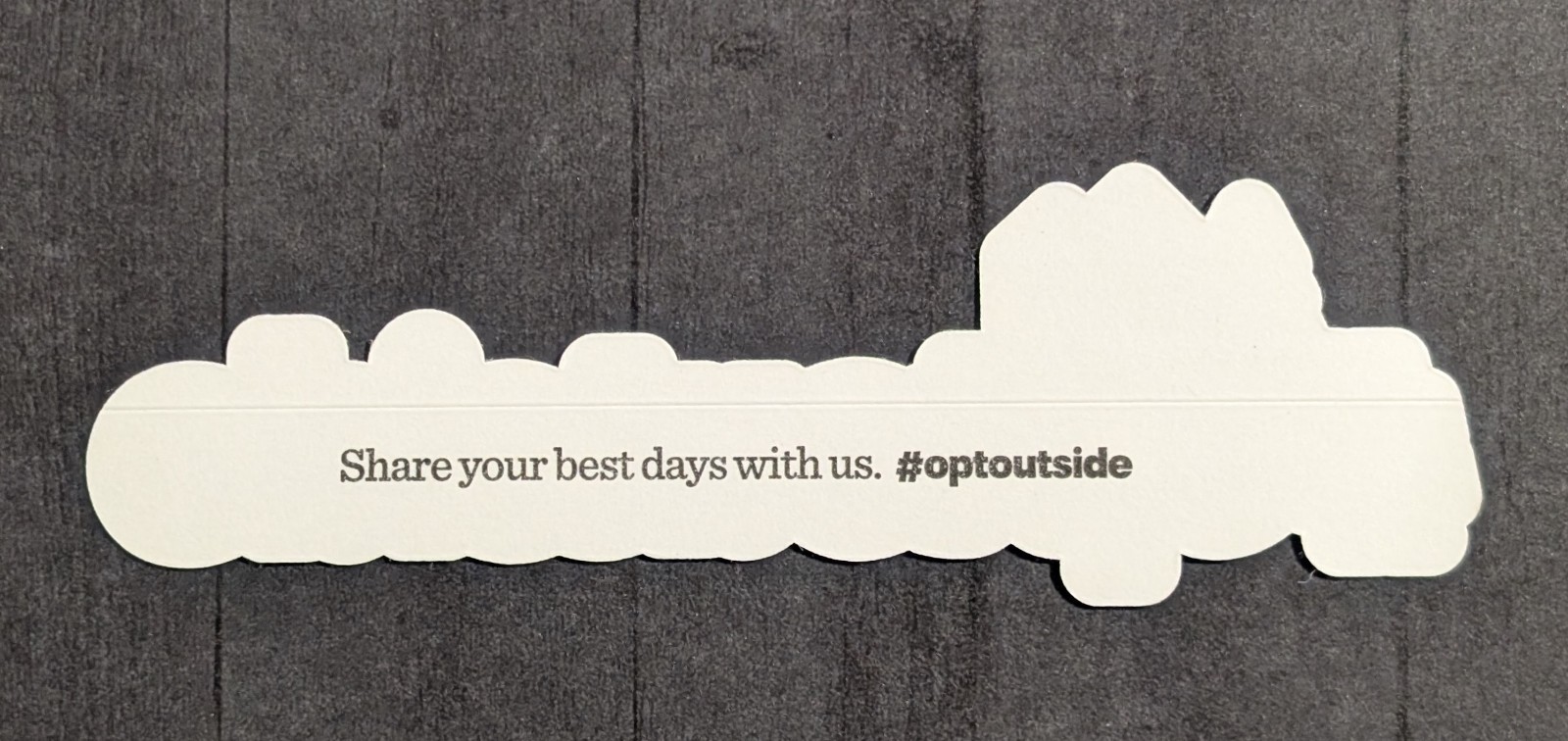 REI Co-op #OptOutside Sticker – Opt Outside Die-Cut Outdoor Camping Recreation