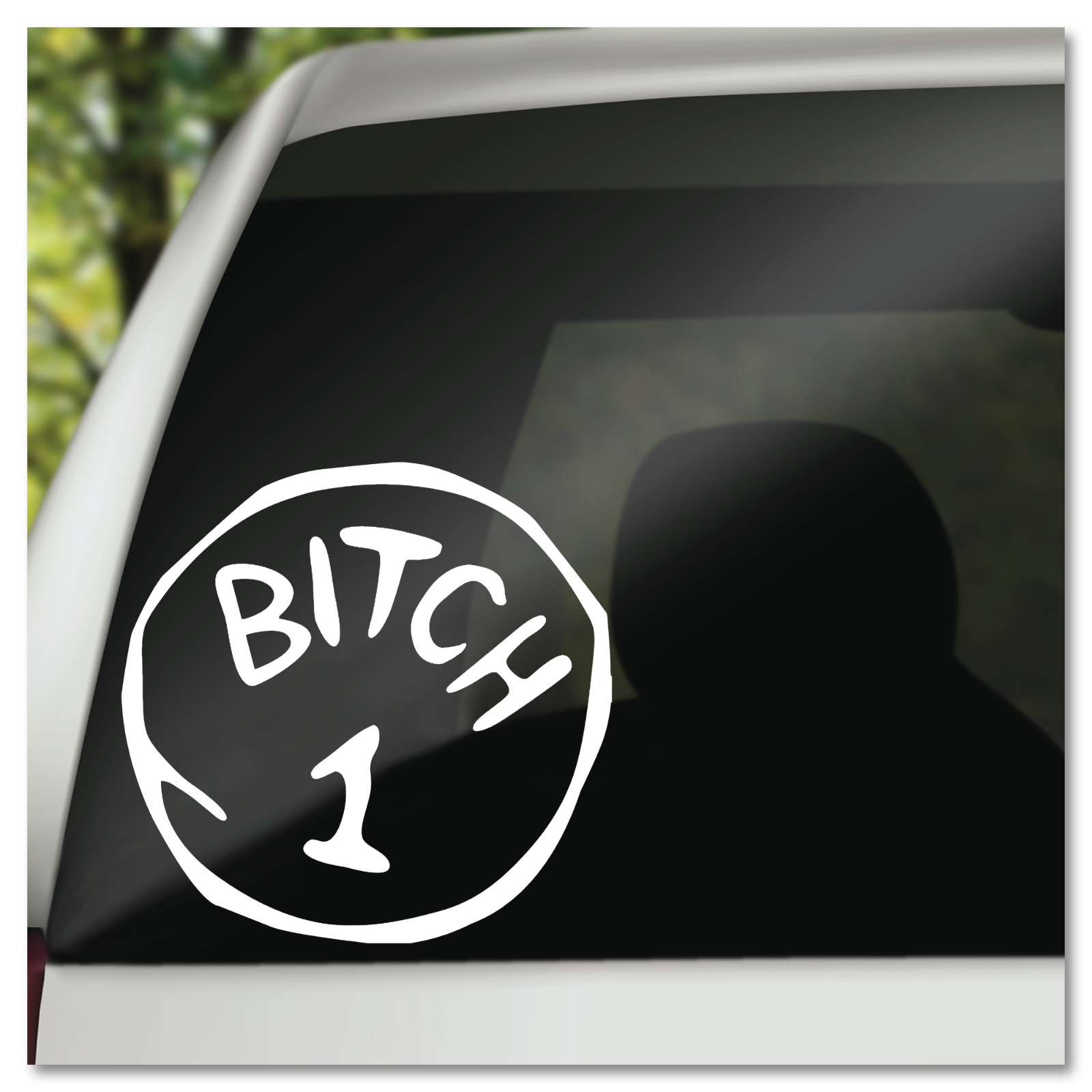 6" Humorous Dr. Seuss B*tch 1 Vinyl Decal Sticker