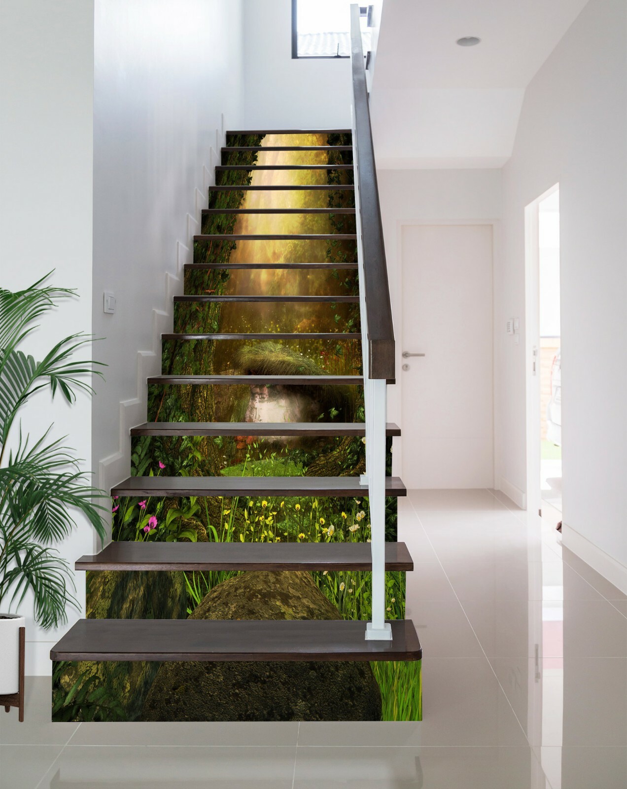 3D Forest Grass NA527 Stair Risers Decoration Photo Mural Decal Wallpaper Fay