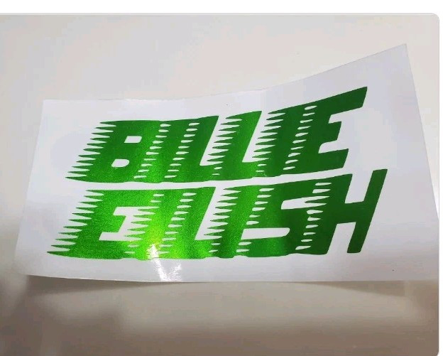Billie Eilish Sticker Vinyl Weatherproof Sticker Decal Laptop