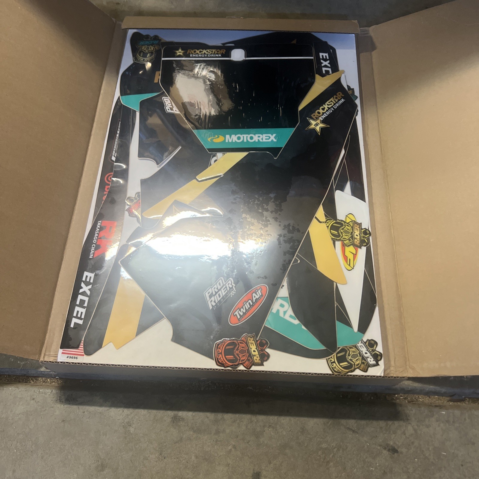 MX Decal Kit (Pro Rider Designs) For Husqvarna FC450 – ROCKSTAR 2022