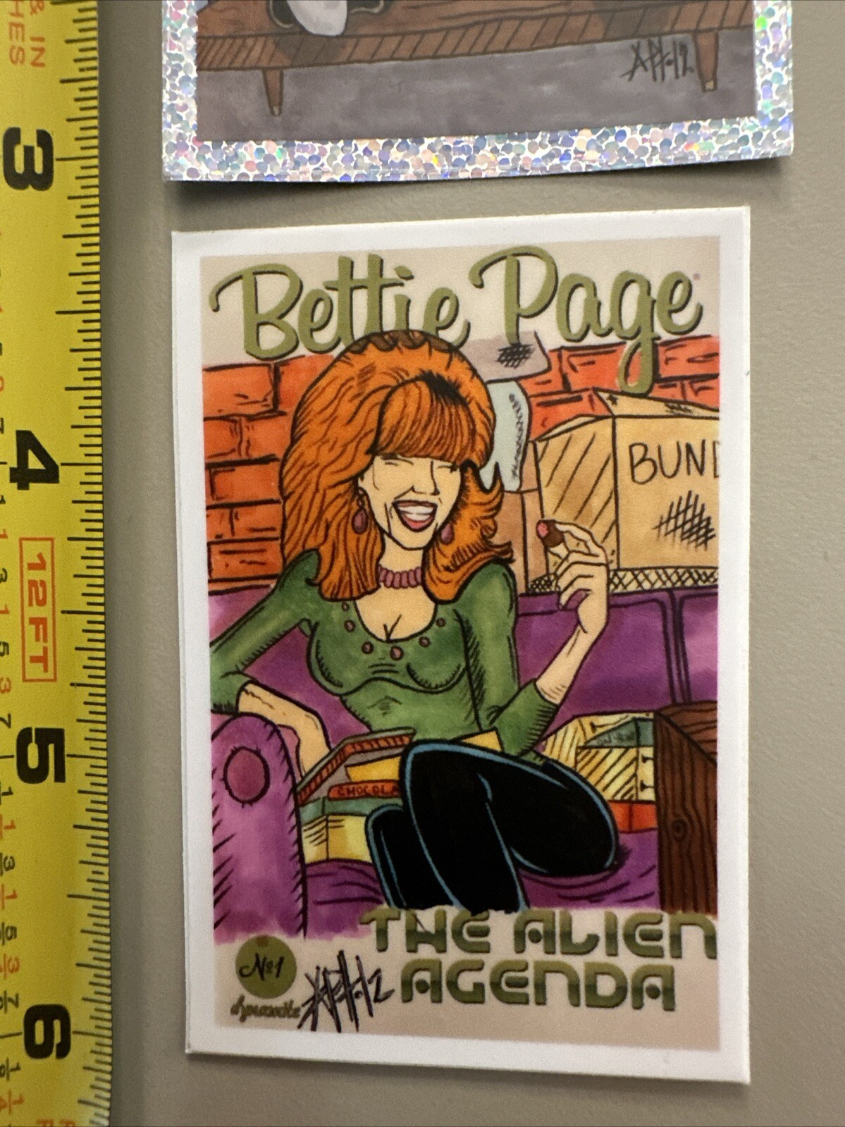 Married With Children “Al & Peggy Bundy” (2 Sticker Lot/Dishwasher Safe) Comics