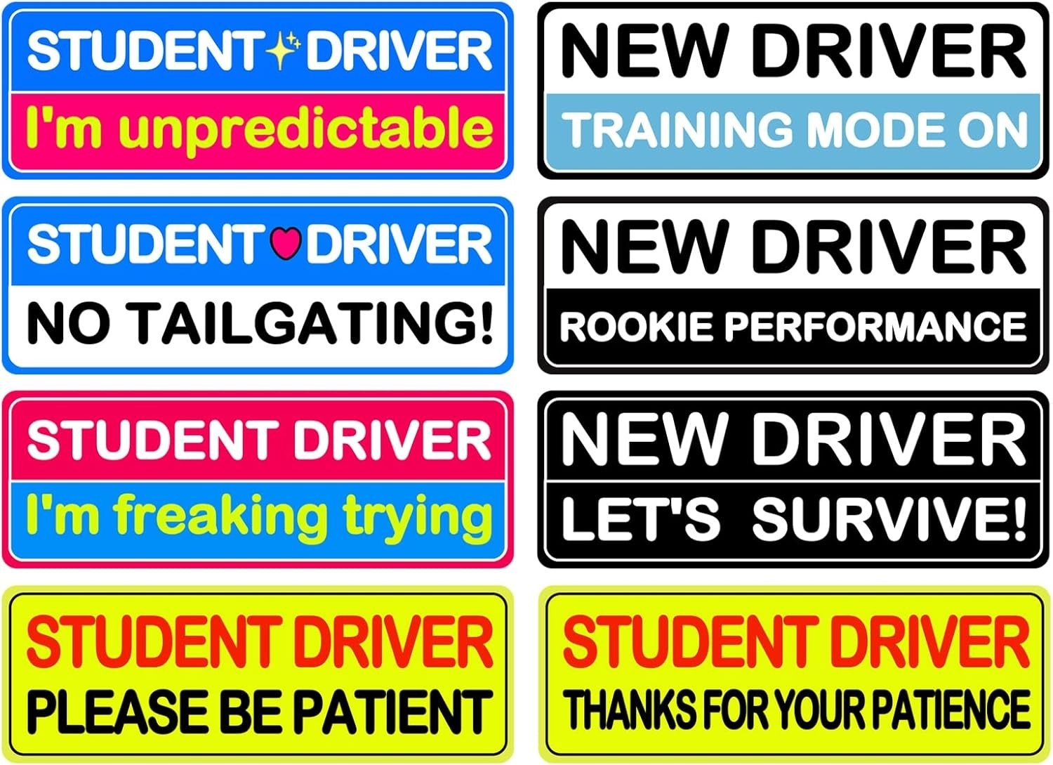 Eye-Catching New Driver Magnet Assortment