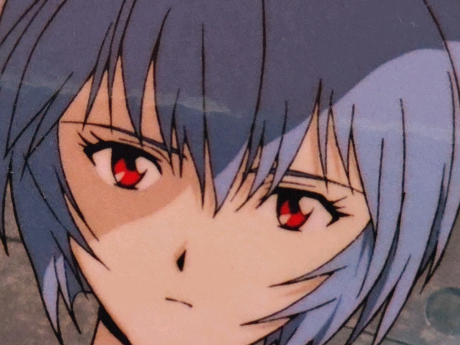 Rei Ayanami Neon Genesis Evan Retro Nostalgia Sticker Holographic 2