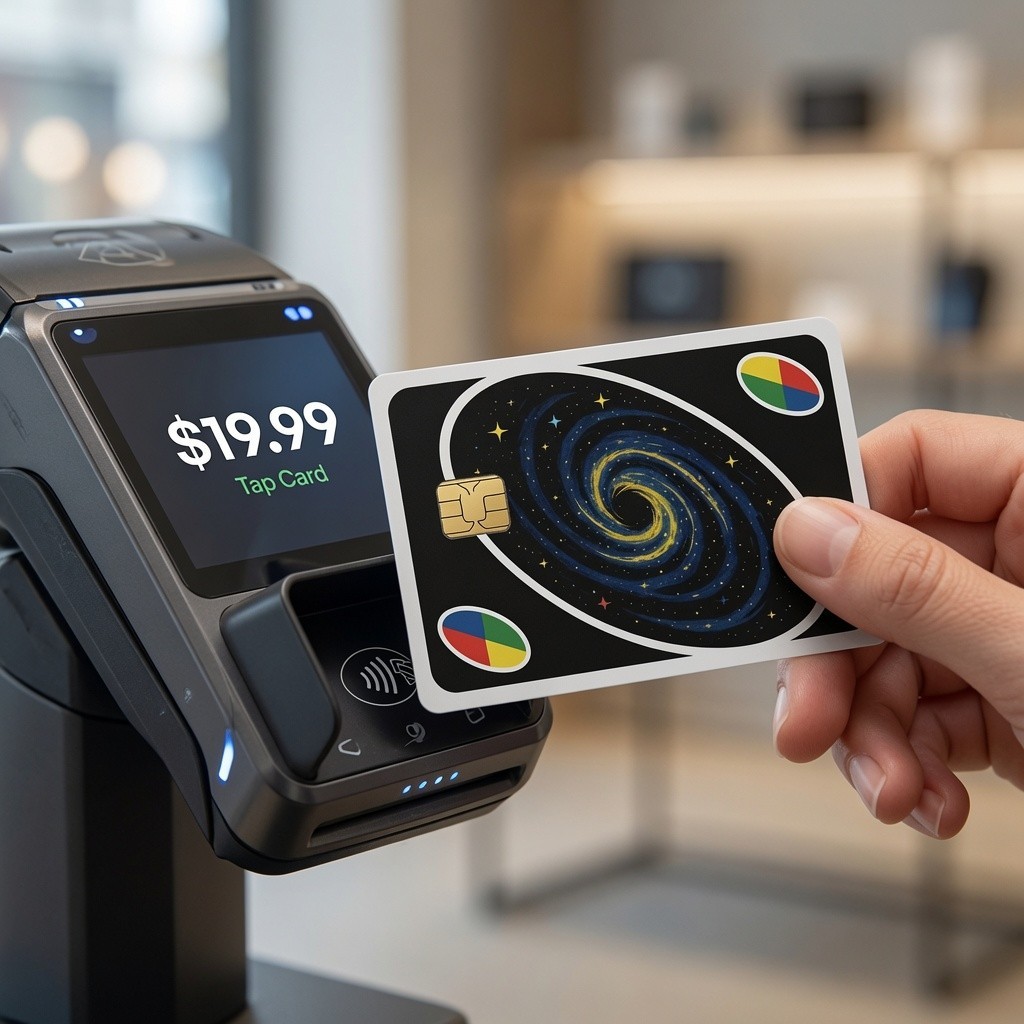 Space Galaxy UNO Wild Card Debit Card Credit Card Skin