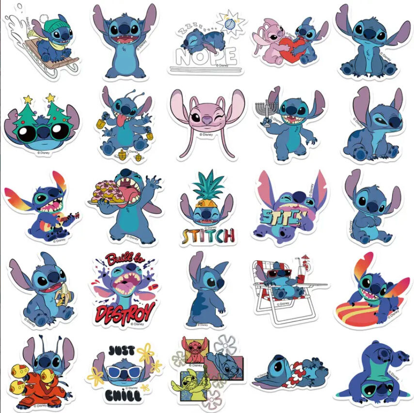 Lilo and Stitch ORIGINAL Sticker Vinyl Waterproof – Stickers for Car Phone Case