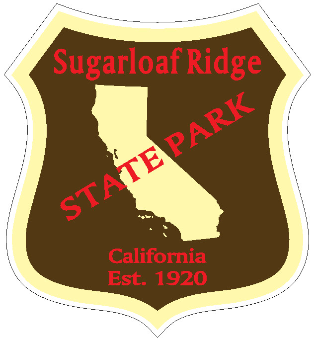 Sugarloaf Ridge State Park Sticker R6696 California YOU CHOOSE SIZE