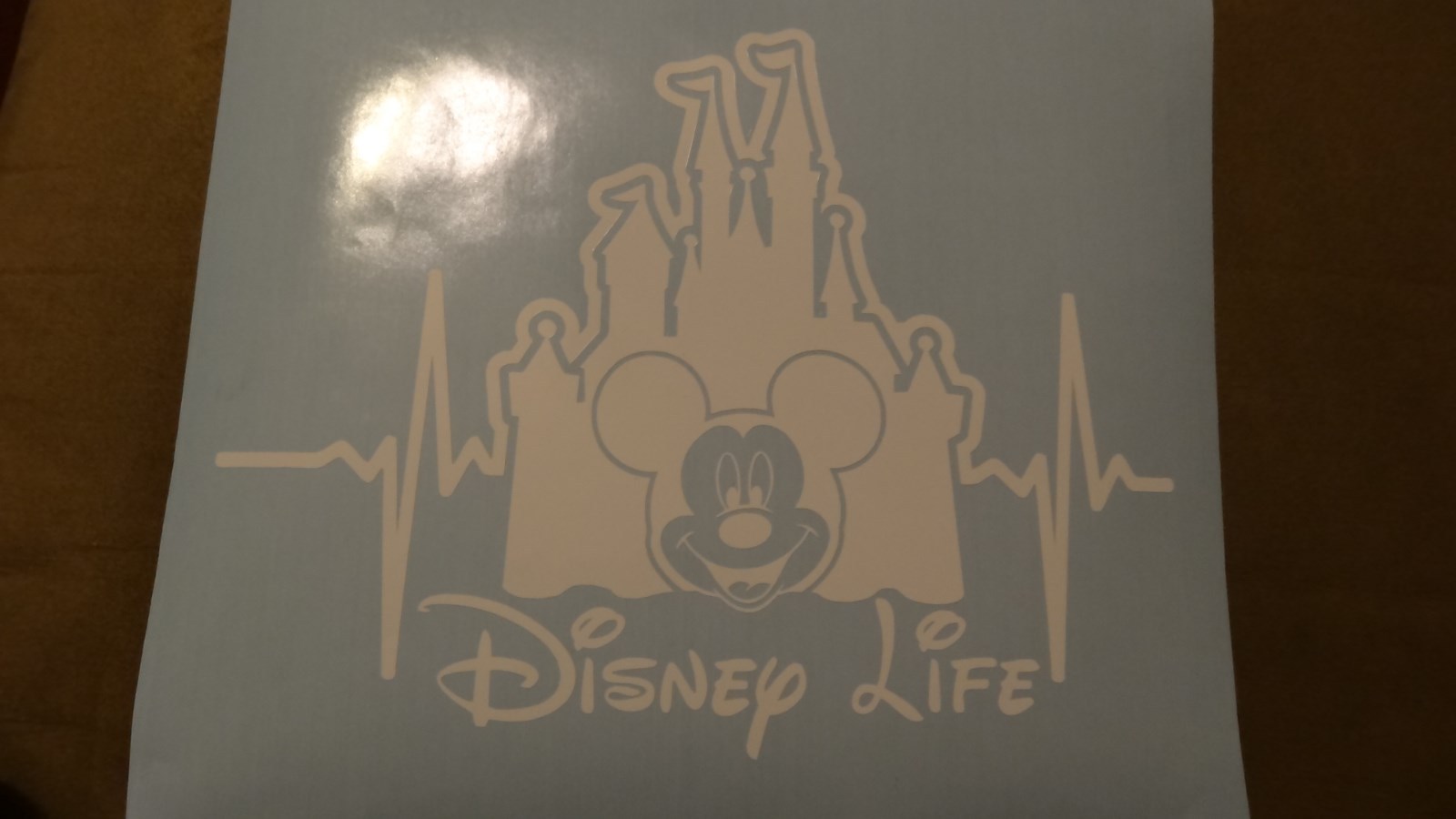 Disney Life car decal
