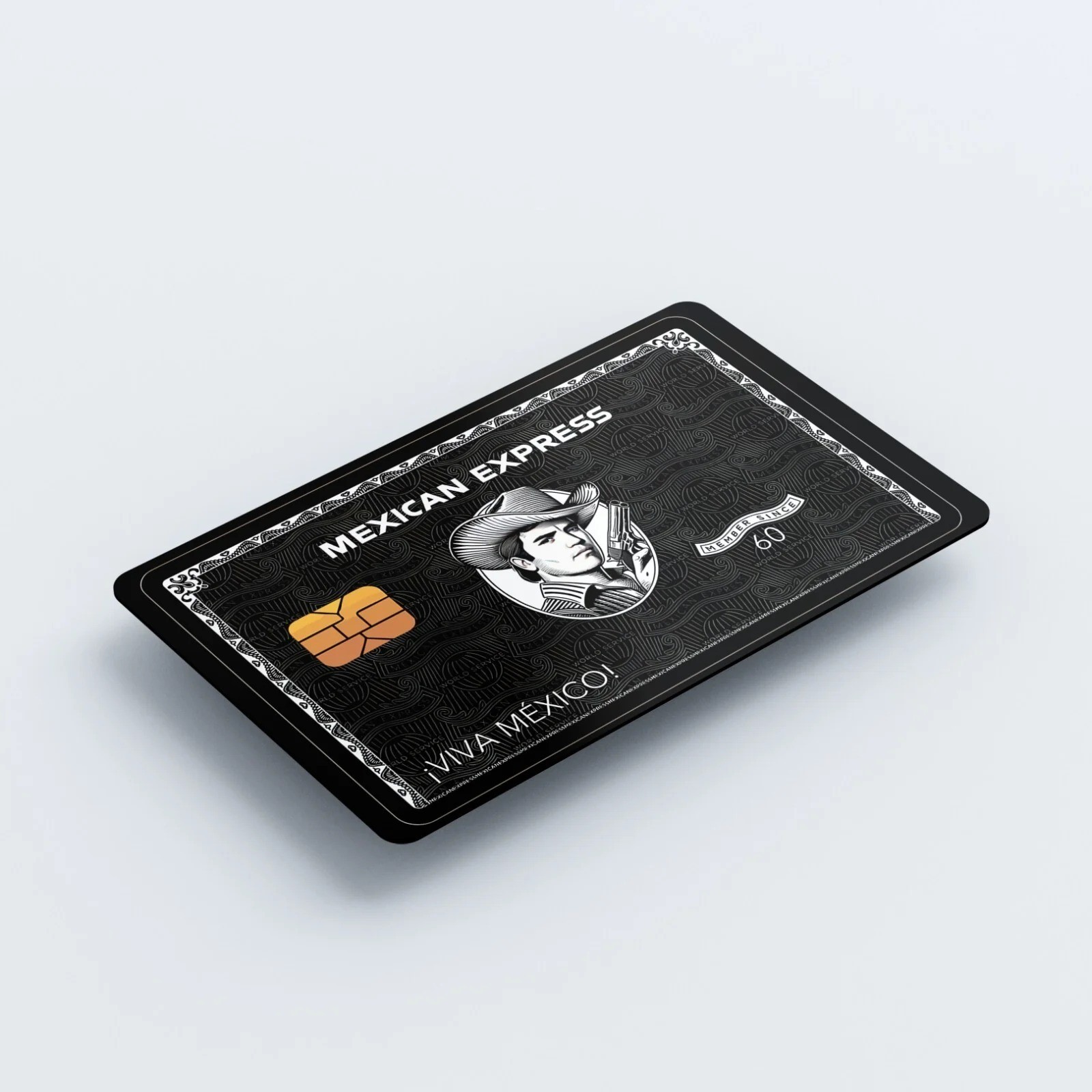 Mexican Express Credit Card Skin Chalino Debit Card Skin, Credit Card Sticker