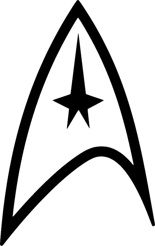 2 STAR TREK COMMUNICATOR Decals 4"x2.5" car truck Sticker Choose color BOGO