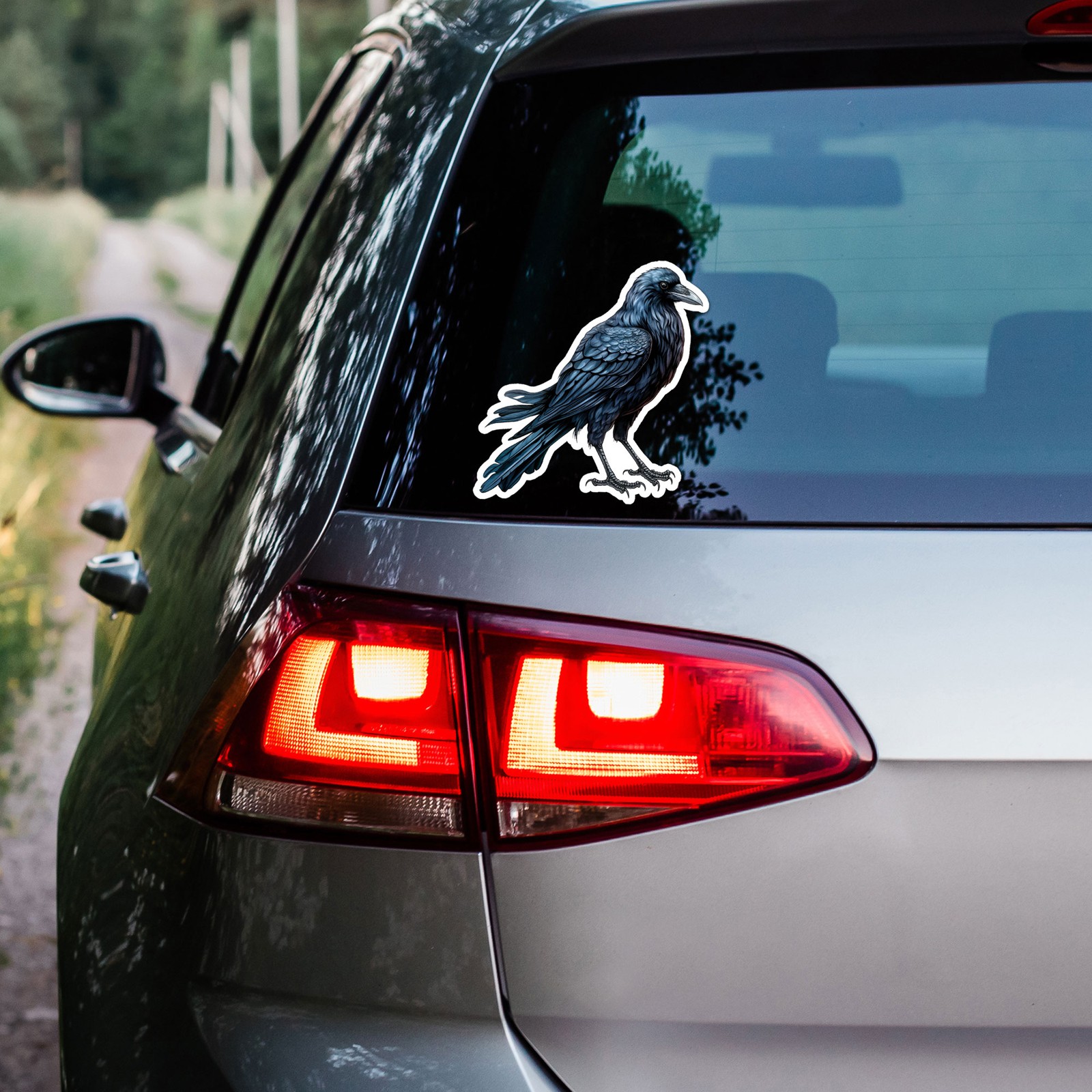 Raven Crow – Vinyl Decal Sticker – Car Window Laptop – ebn11162