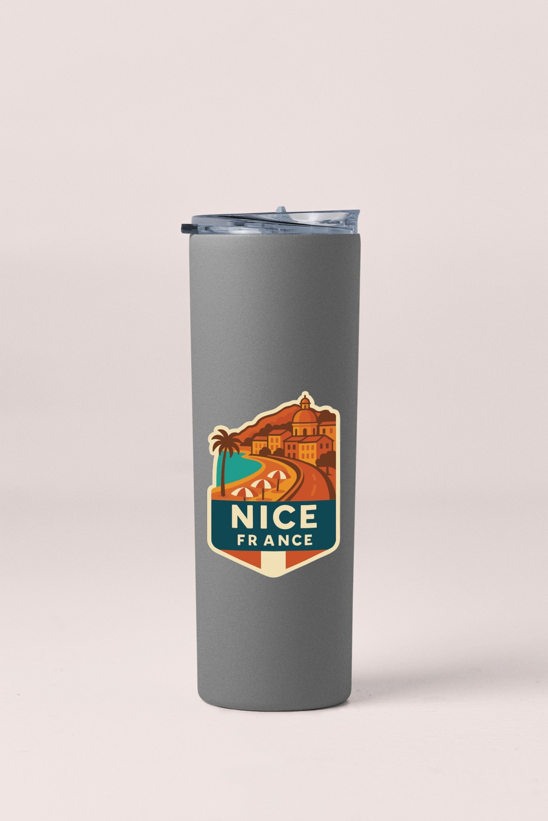 Nice France Sticker Decal Vinyl Die-Cut City Skyline Landmark Design