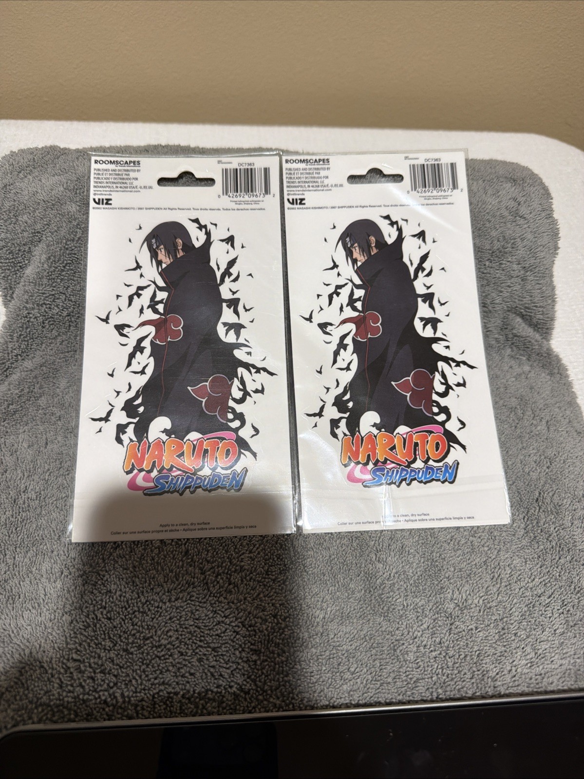 Naruto Shippuden Car Window Decal Sticker 3.5in x 6in NEW!!