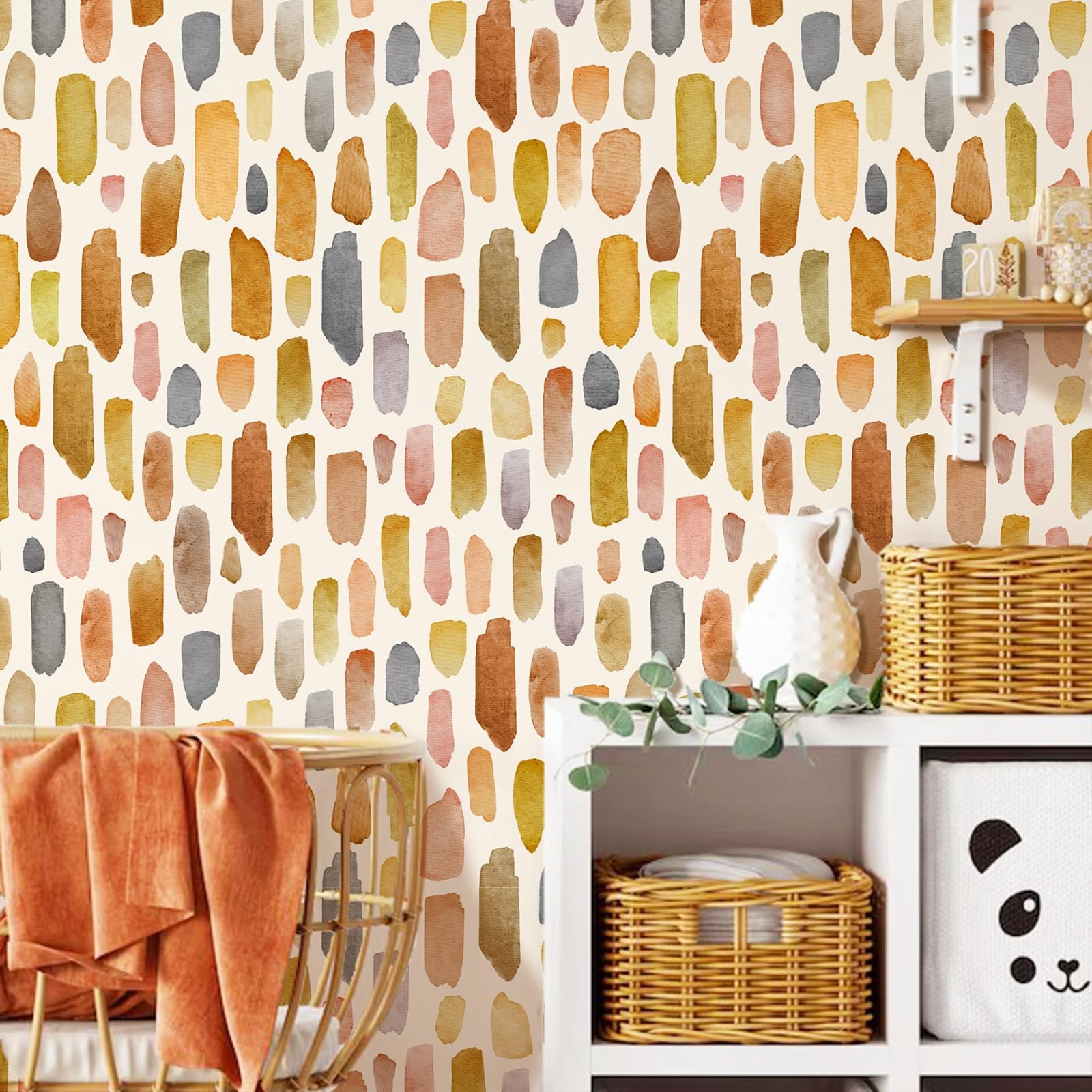 Line Wall Decals Wallpaper Peel and Stick Boho Line Stickers Murals Paint Lin…