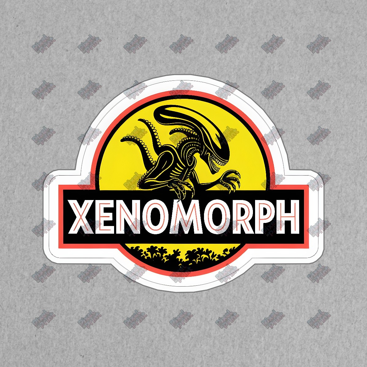 Xenomorph Logo Sticker Alien Franchise Collectible Sci Fi Horror Art #8739