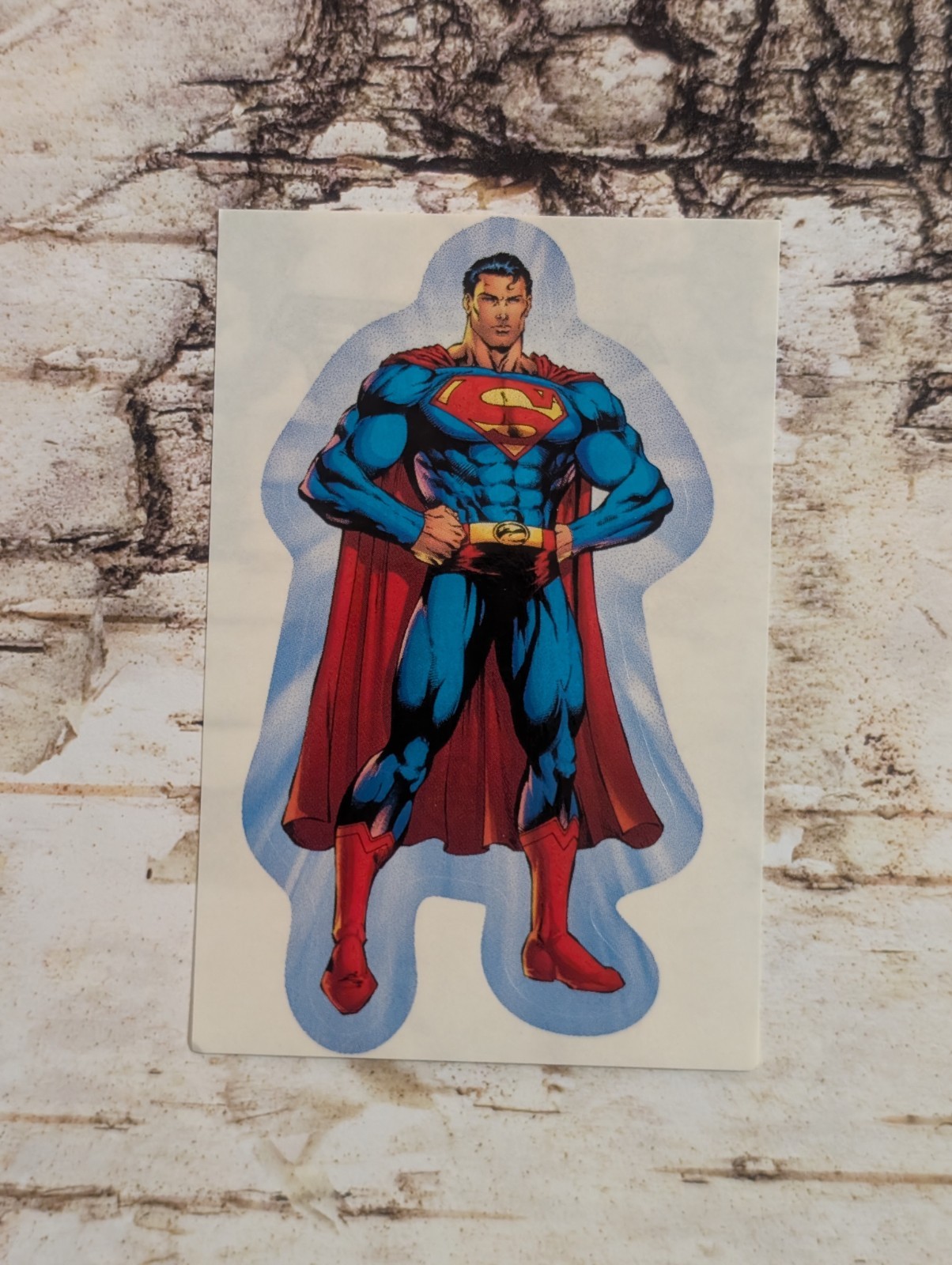 Superman Die-Cut Vending Sticker – Justice League Of America – DC Man Of Steel