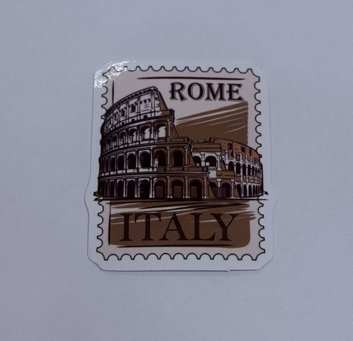 Rome Coliseum Sticker Italy Travel City Tour Art Decal Vinyl Souvenir Tc9