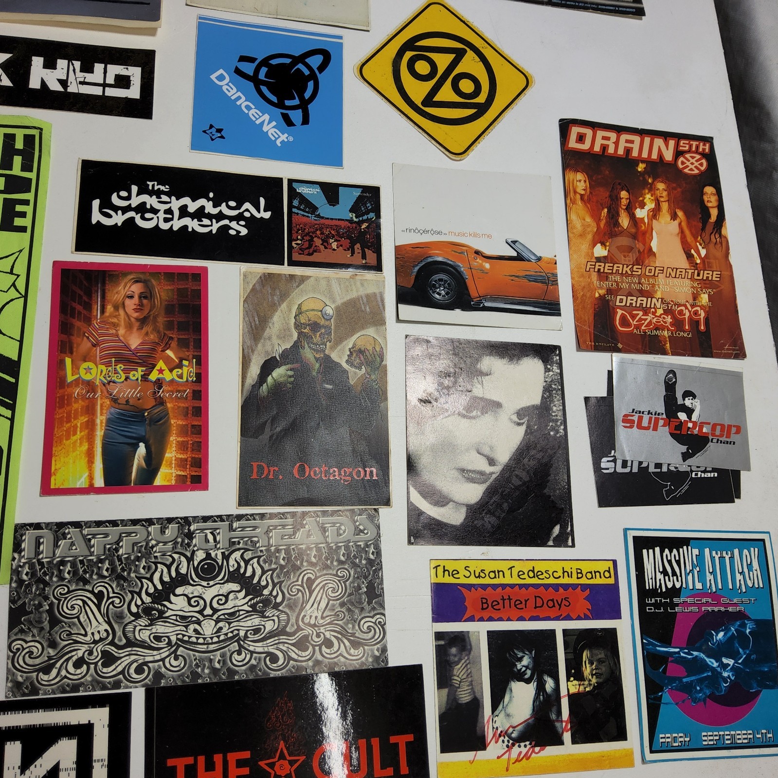 Vintage propellerheads bumper sticker decal 1998 Promo 8×3 album cd release dec