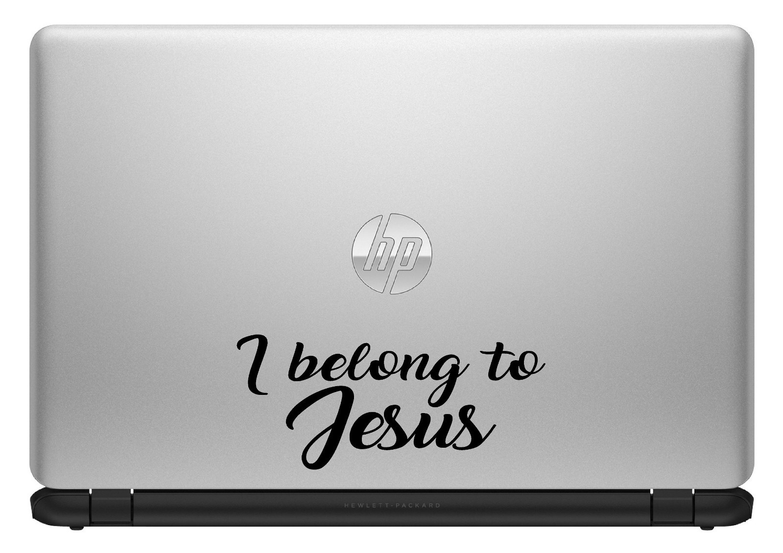 I BELONG TO JESUS VINYL DECAL / STICKER GOD FAITH RELIGIOUS