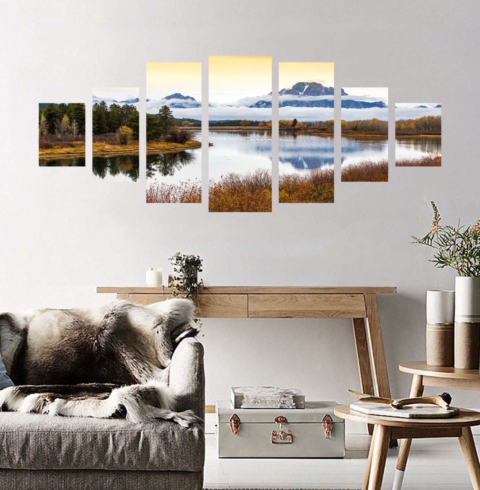 3D Natural River 66 Unframed Print Wall Paper Decal Wall Deco Indoor AJ Wall