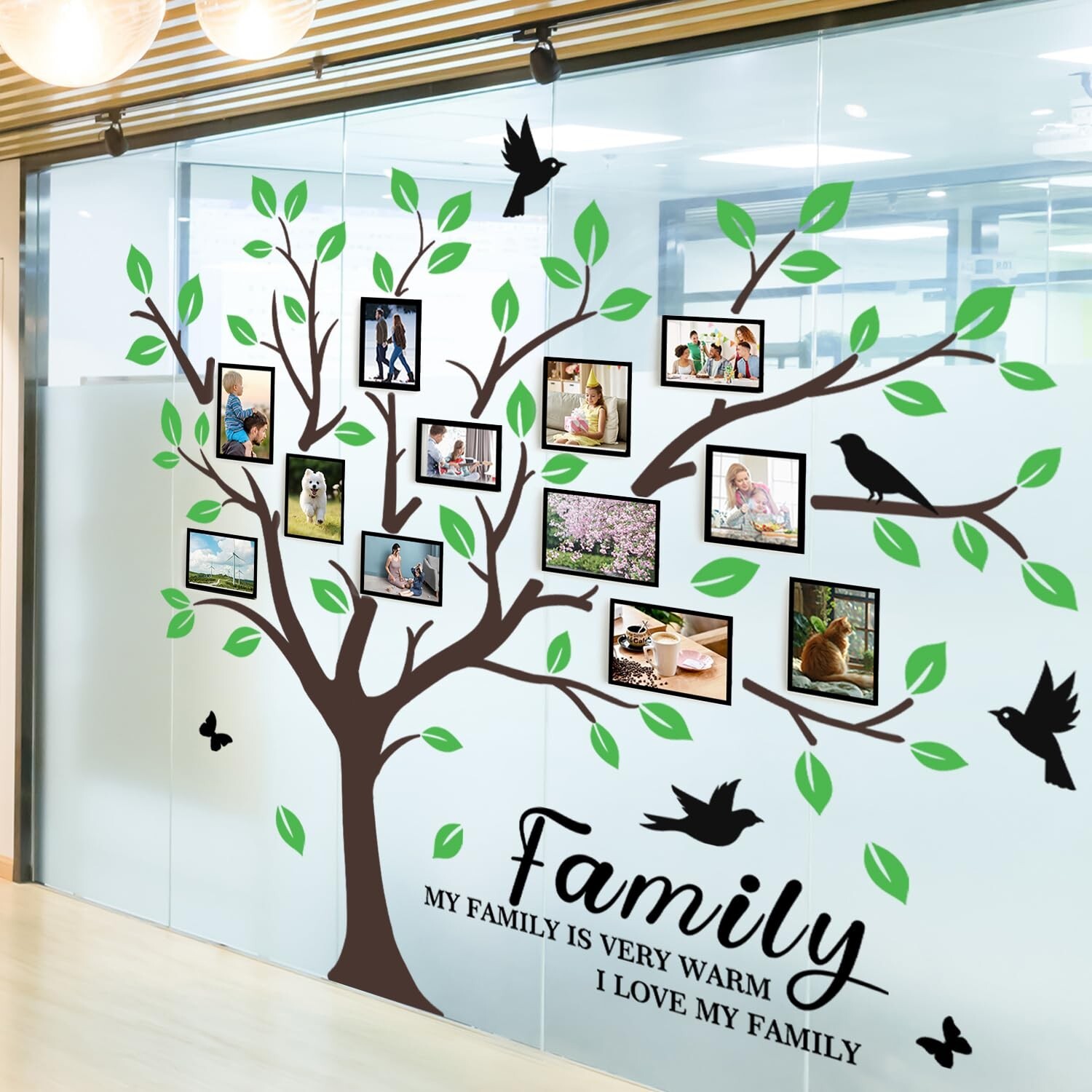 Family Tree Wall Decor Large Family Tree Wall Decals Family Saying Large Tree…