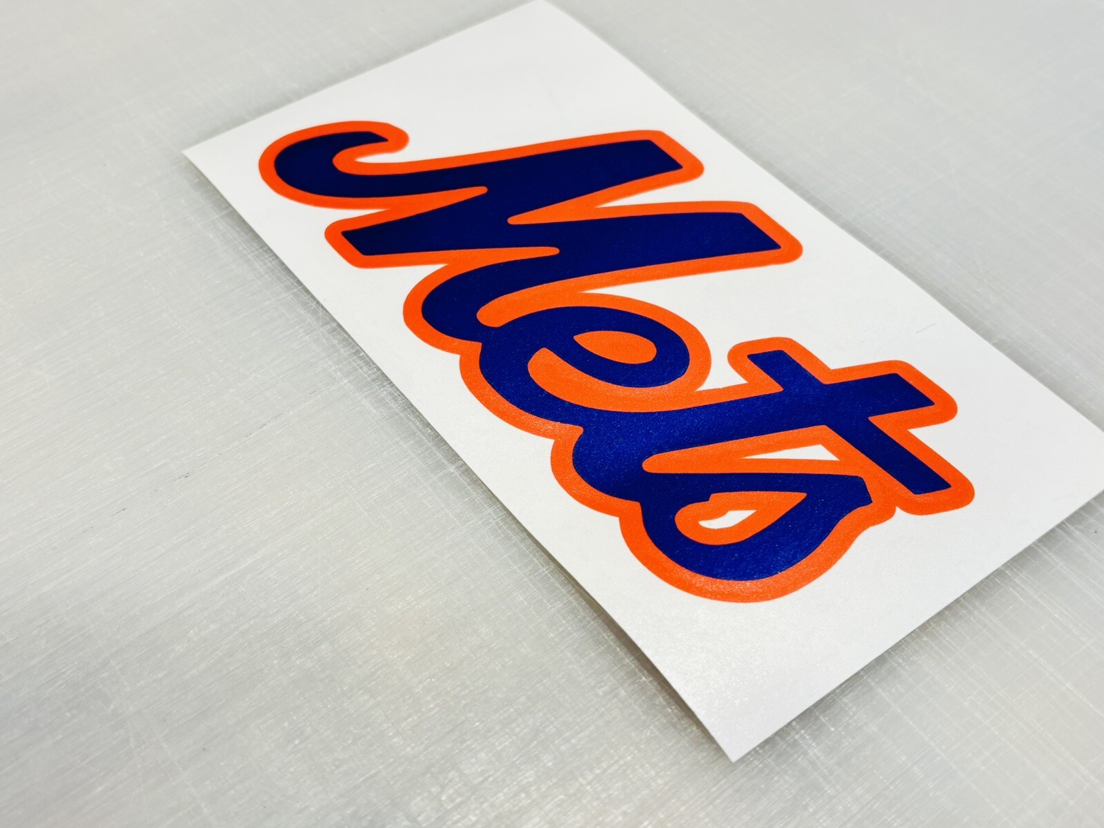 Mets Vinyl Decal-Many Sizes Avail From Phone Case Size To "BIG" Buy 2 Get 1 FREE