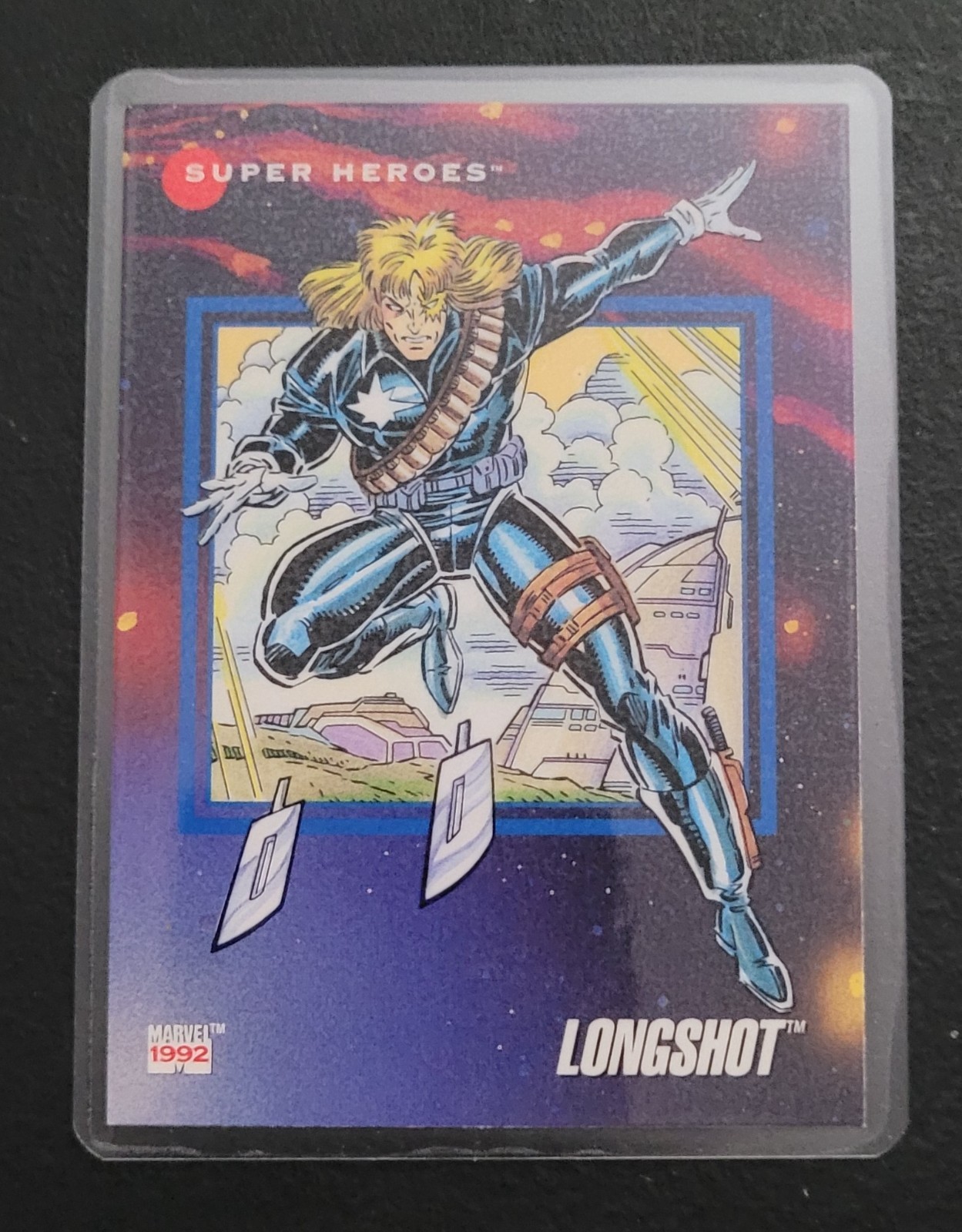 1990's Impel Marvel Universe Super Heroes Fridge/Locker/Cabinet Laminated Magnet