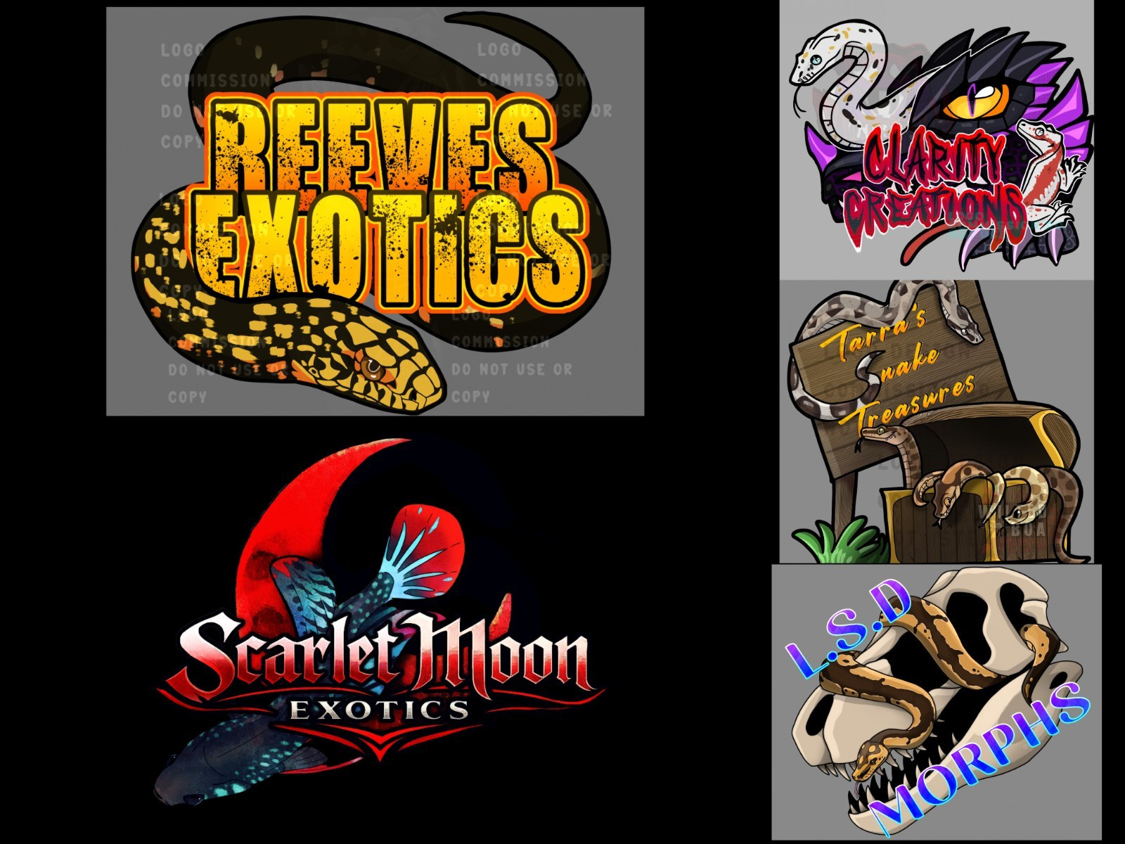 custom animal logo design