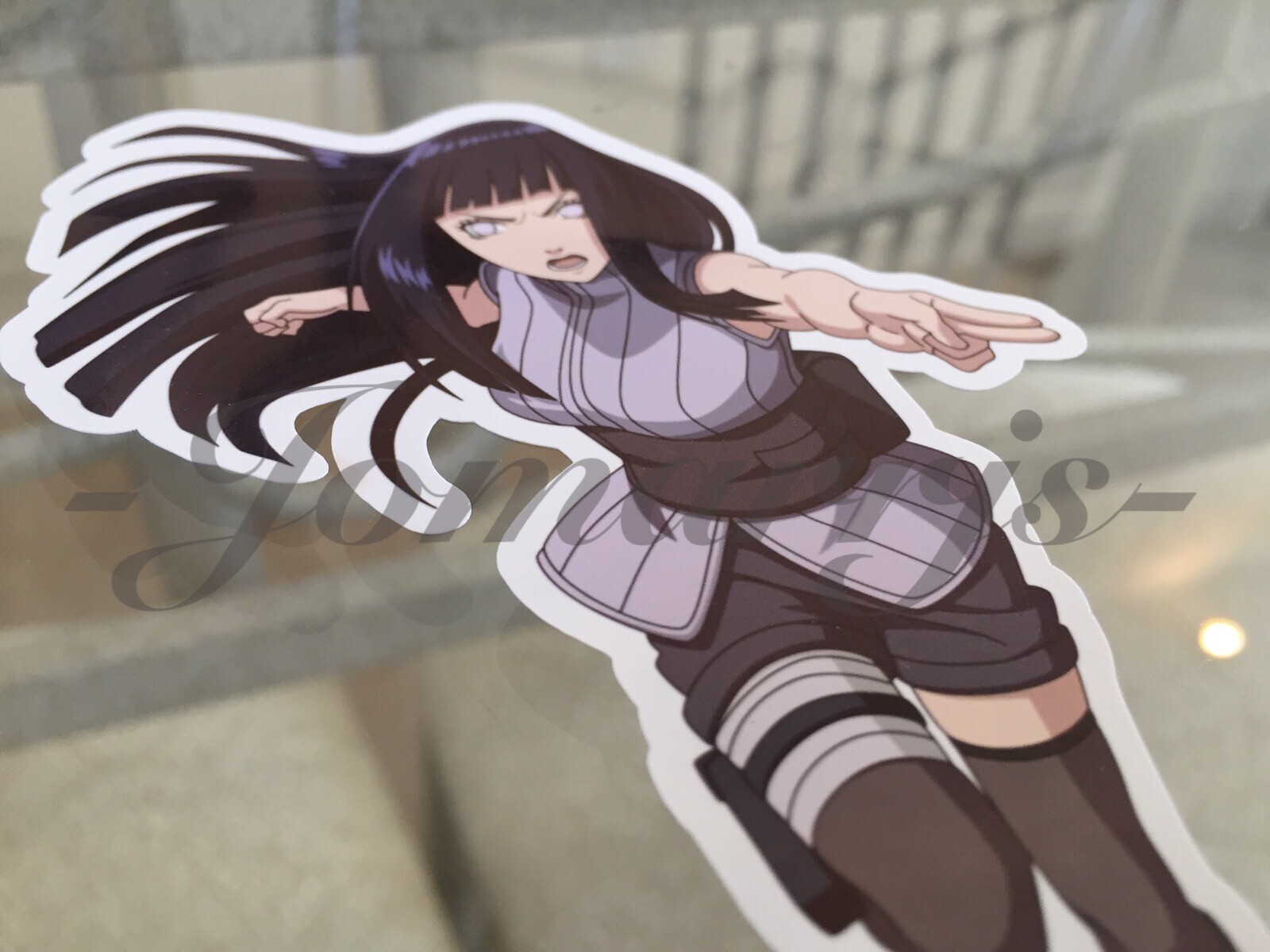 Naruto – Anime – Hinata Hyuga Sticker Decals Vinyl Sign Comic laptop surface