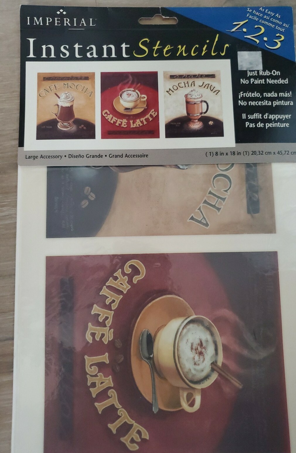 Imperial Instant Stencil Coffee Latte Mocha Java Cafe #83001200