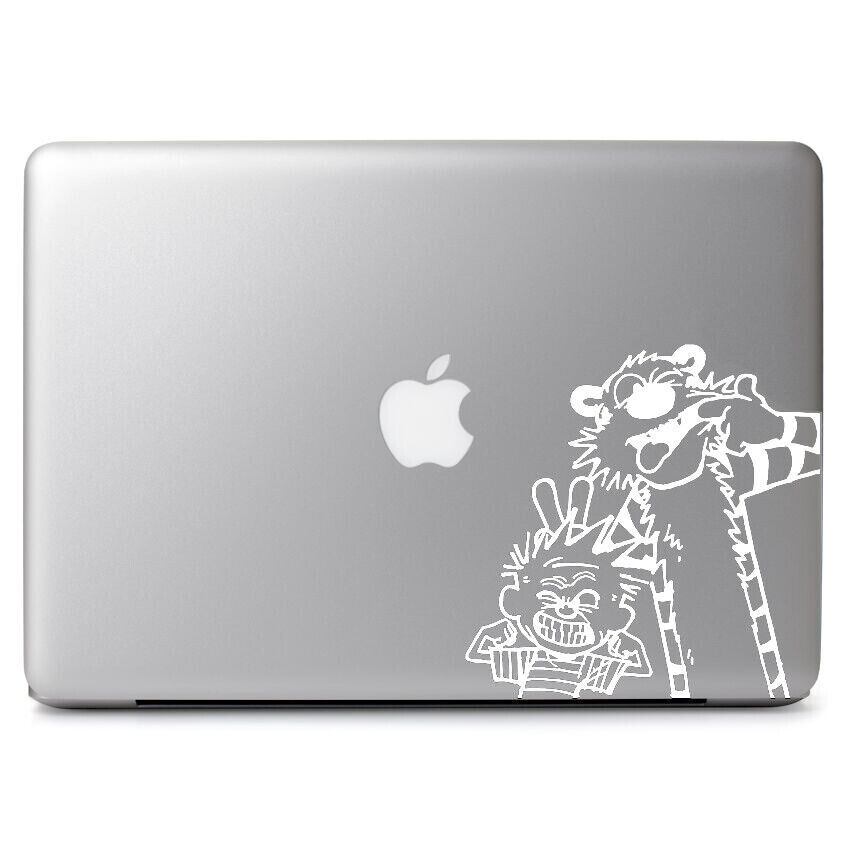 Calvin & Hobbes Art Cartoon Vinyl Decal for Laptop Apple Macbook Wall Car Door